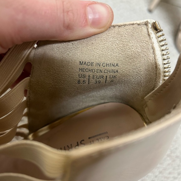 2/$30⚡️- SHOES | Women’s Call It Spring shoes size 8.5 - Picture 3 of 6